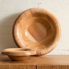 Wood Bubble Rim Bowls