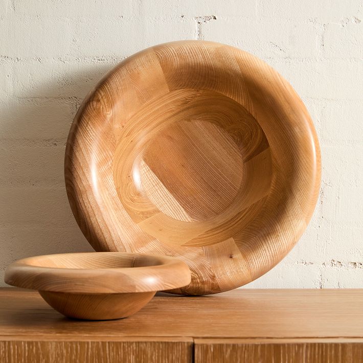 Wood Bubble Rim Bowls