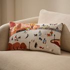 Nicole Cicak Halloween Dog Park Pillow Cover