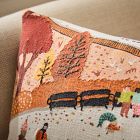 Nicole Cicak Halloween Dog Park Pillow Cover