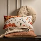 Nicole Cicak Halloween Dog Park Pillow Cover