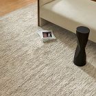 Abstract Line Shag Wool Rug