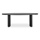 Anatola Solid Oak Oval Dining Table (86&quot;)