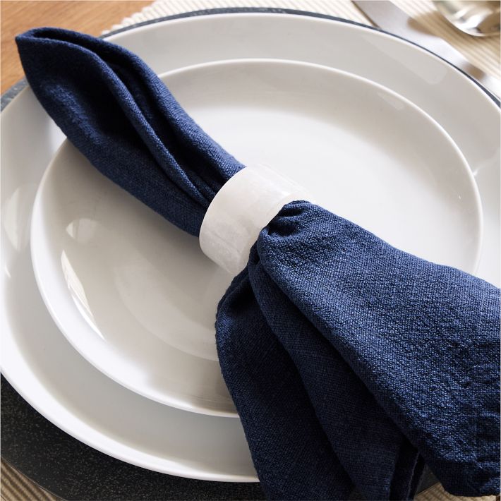 Alabaster Napkin Ring Sets West Elm