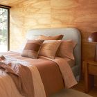 European Flax Linen Cotton Ripple Quilt &amp; Shams