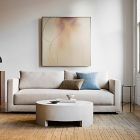 Two Tone Chunky Linen Pillow Cover