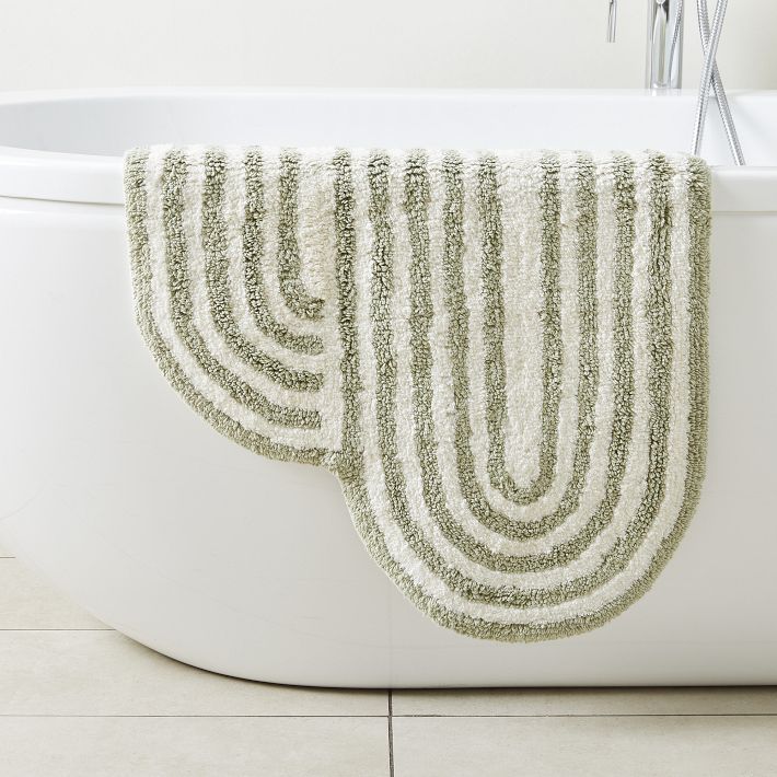 Runway Bath Mat - Sage, 20x34