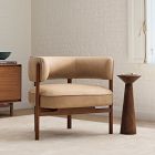 Craig Expressed Wood Leather Chair