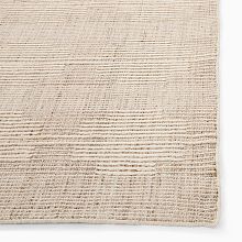 Amina Wool Rug - Hand Loomed Elegance in Alabaster | West Elm