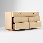 Camille Grasscloth 6-Drawer Dresser (60&quot;)