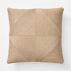 Jute Geo Pillow Cover
