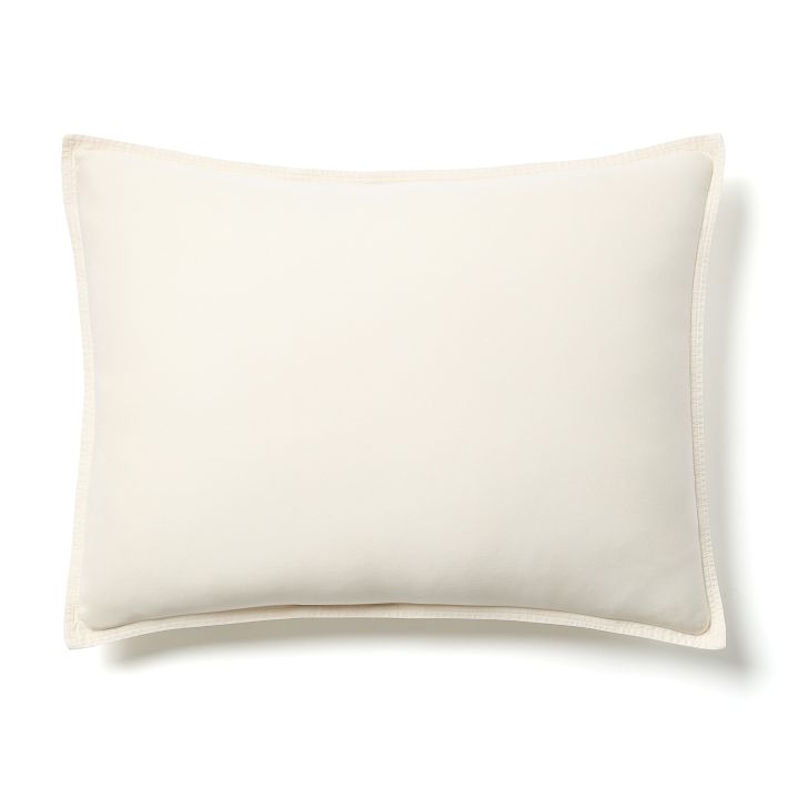 Brushed TENCEL™ Twill Standard Shams - Birch