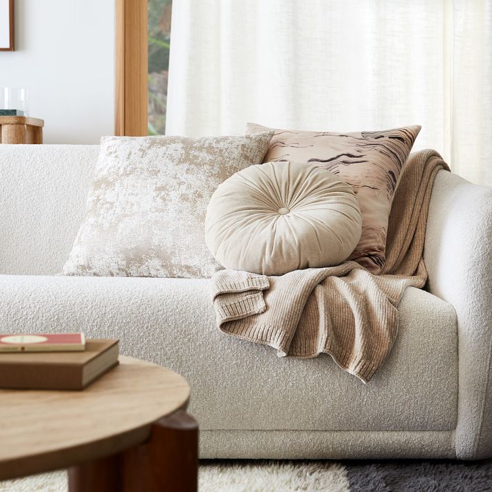 Abstract Lines Pillow Cover &amp; Throw Set