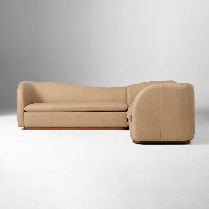 Kaufman Leather 3-Piece L-Shaped Sectional (105.5&quot;)