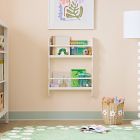 Kids Daisy Wall-Mounted Book Rack