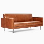 Axel Double Leather Futon (82.5&quot;)