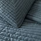 Silky TENCEL&#8482; Pick Stitch Shams - Terracotta