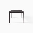 Telluride Aluminum Outdoor Extendable Dining Table (65&quot;&ndash;80&quot;) &amp; Dining Benches Set