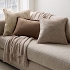 TENCEL&#8482; Linen Fringe Pillow Cover