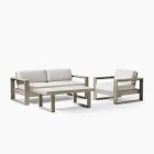 Portside Outdoor Sofa (75&quot;), Lounge Chair &amp; Coffee Table Set