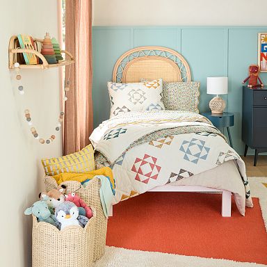 Natural Misha & Puff | West Elm