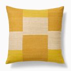 Tonal Silk Patchwork Pillow Cover