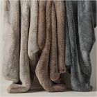 Faux Fur Chinchilla Throw