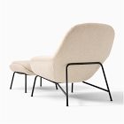 Fillmore Mid-Century Chair &amp; Ottoman Set