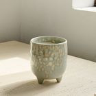 Glazed Ceramic Filled Candles - Lavender Mint