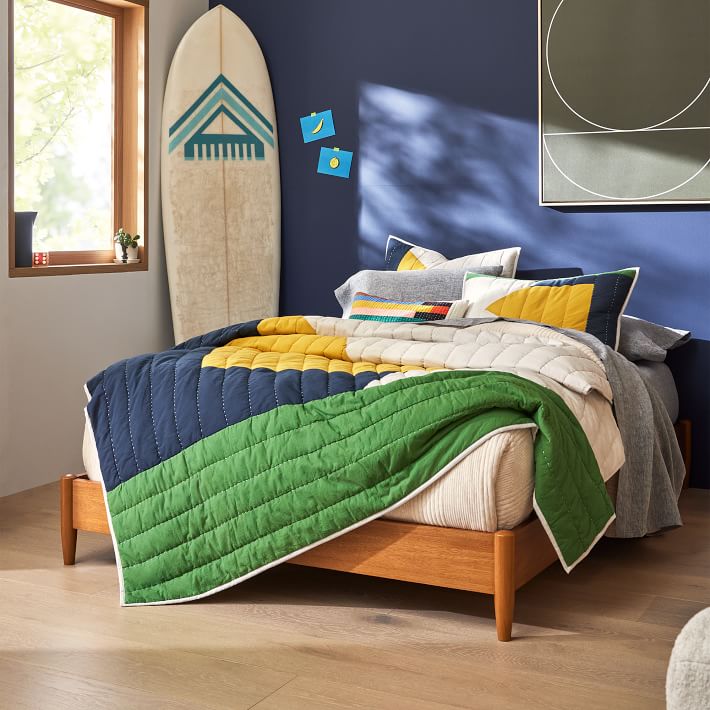 Mid-Century Platform Bed