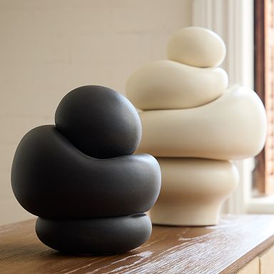 【Carrol Swan】Ceramic Object 球体 オブジェ Carrol Swan】Ceramic Object 球体 オブジェ A Carrol Swan