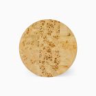 Volume Round Side Table (16.5&quot;) - Burl
