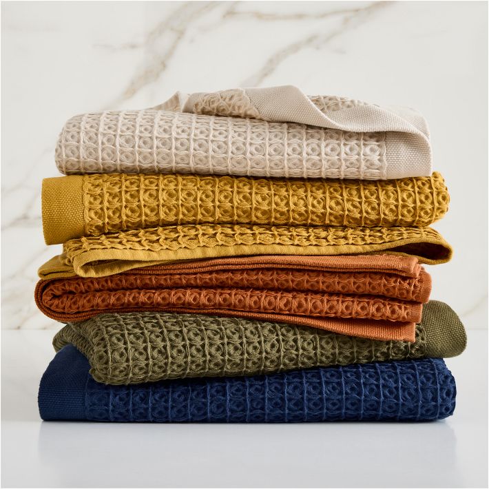 Waffle Organic Towels