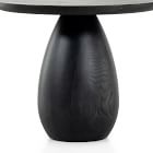 Orb Base Tall Side Table (21.75&quot; - 27.5&quot;)