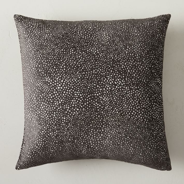 Dotted Chenille Jacquard Pillow Cover