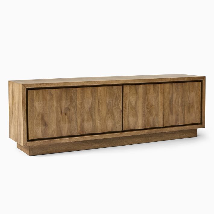 Carved Pattern Media Console (60"–80")