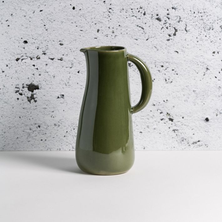 Gharyan Enameled Stoneware Jug
