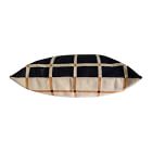 Leah Singh Reversible Grid Pillow Cover