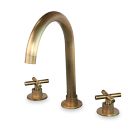 Deck Mounted Widespread Cross Handle