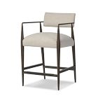 Open Box: Hinoiri Counter Stool, Charter Oatmeal