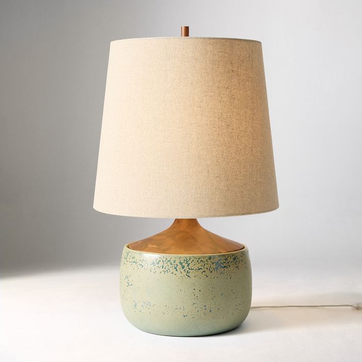 Bingley Table Lamp (22" in Green)