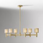 Aimes Metal 6-Light Chandelier (40")