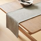 Textured Canvas Cotton Runner