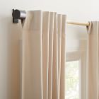 Cotton Velvet Curtain - Sand