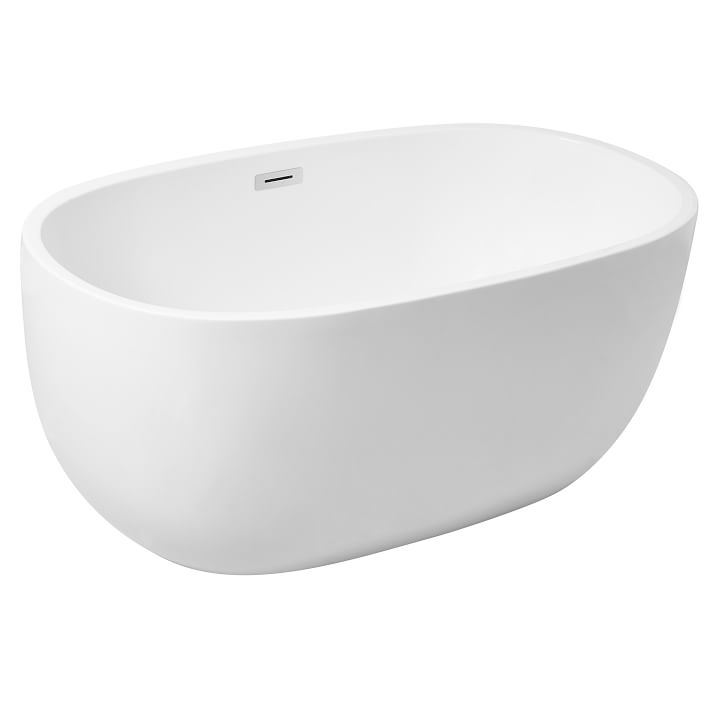 Madeline Freestanding Soaking Bathtub - 54&quot;