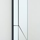 Faceted Emerald Cut Floor Mirror