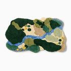 National Geographic Topographical Bath Mat