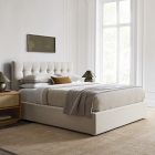 Emmett Tufted Low Profile Bed