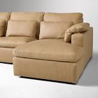 Harmony Modular Leather Reclining 3-Piece Chaise Sectional (117&quot;)