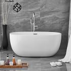 Madeline Freestanding Soaking Bathtub - 54&quot;
